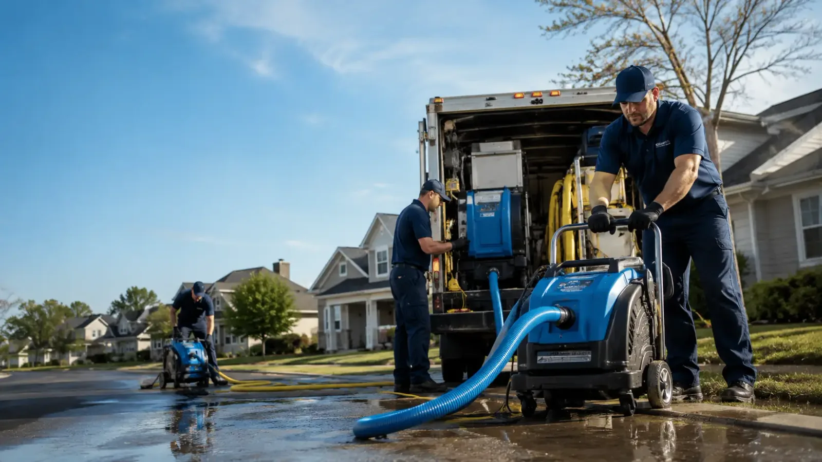 Flood Damage Cleanup in Twin Lake, MI